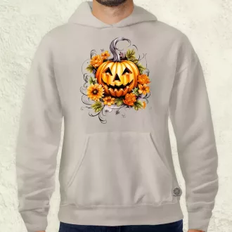 Halloween tök v6 férfi pulóver
