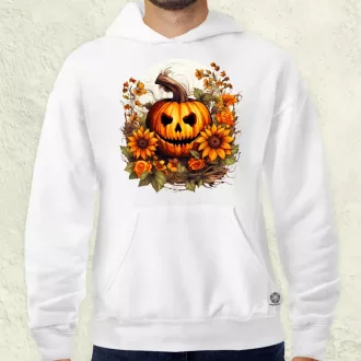 Halloween tök v8 férfi pulóver