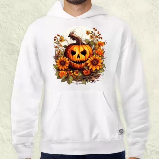 Halloween tök v8 férfi pulóver