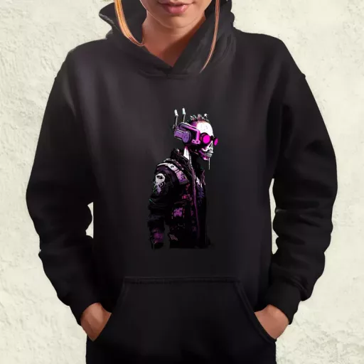 Kiborg srác v21 női pulóver