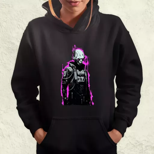 Kiborg srác v34 női pulóver
