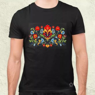 Magyar népi motívum v3 férfi póló