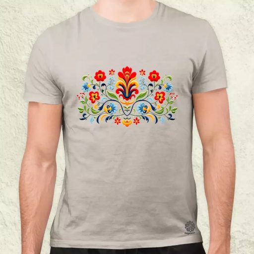 Magyar népi motívum v3 férfi póló