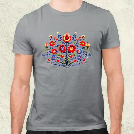 Magyar népi motívum v4 férfi póló