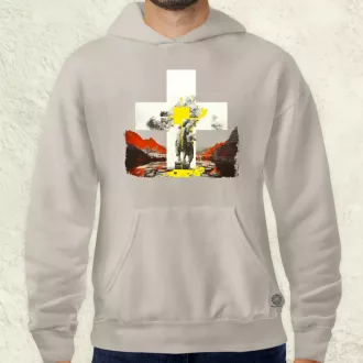 Modern kereszt fantázia v2 férfi pulóver