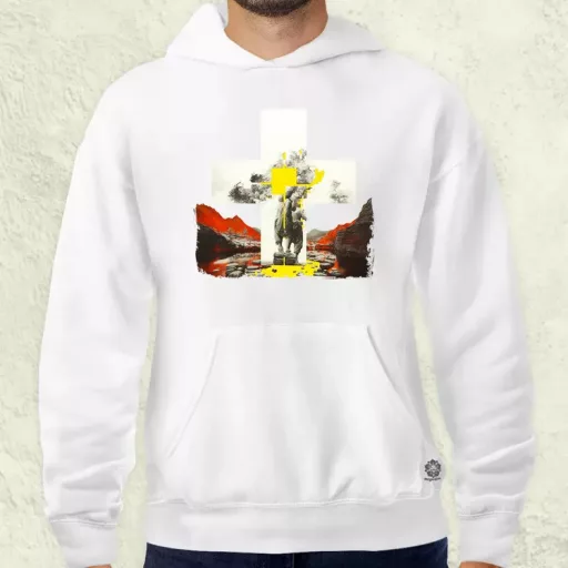 Modern kereszt fantázia v2 férfi pulóver