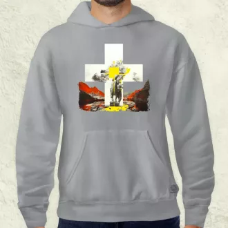 Modern kereszt fantázia v2 férfi pulóver