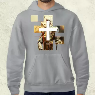 Modern kereszt fantázia v3 férfi pulóver
