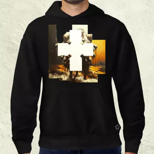 Modern kereszt fantázia v7 férfi pulóver