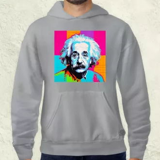 Pop art Einstein v12 férfi pulóver