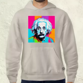 Pop art Einstein v12 férfi pulóver