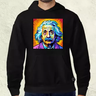Pop art Einstein v13 férfi pulóver