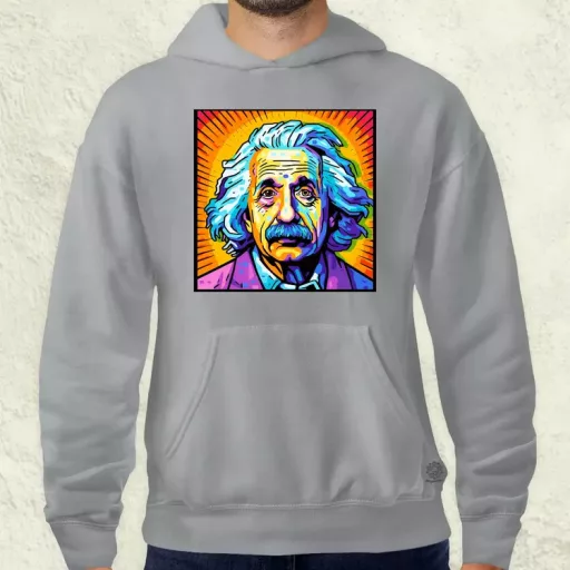 Pop art Einstein v13 férfi pulóver