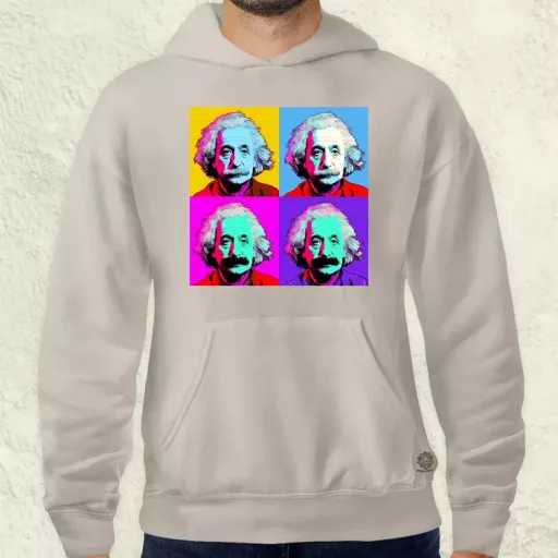 Pop art Einstein v2 férfi pulóver