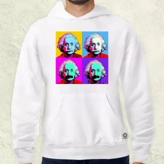 Pop art Einstein v2 férfi pulóver