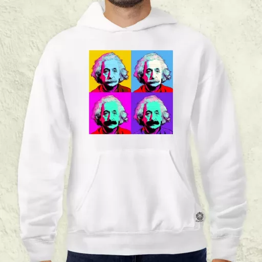 Pop art Einstein v2 férfi pulóver