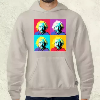 Pop art Einstein v3 férfi pulóver