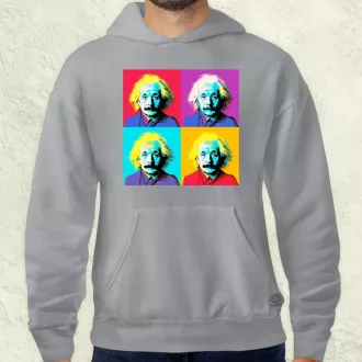 Pop art Einstein v3 férfi pulóver