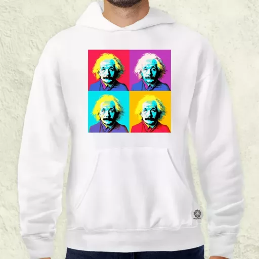 Pop art Einstein v3 férfi pulóver