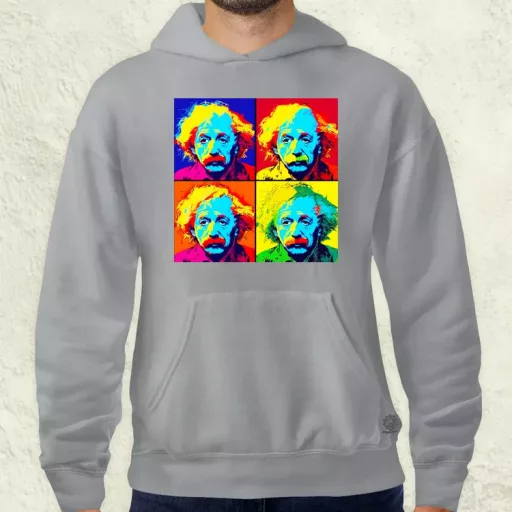 Pop art Einstein v4 férfi pulóver