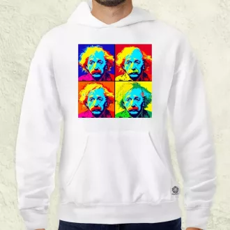 Pop art Einstein v4 férfi pulóver