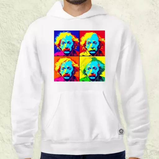 Pop art Einstein v4 férfi pulóver