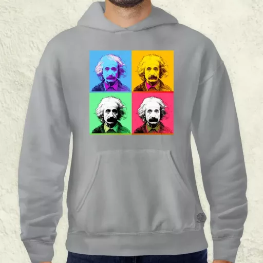Pop art Einstein v6 férfi pulóver