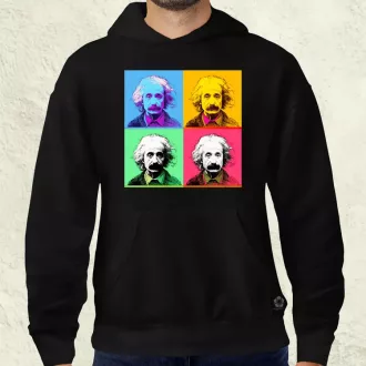 Pop art Einstein v6 férfi pulóver