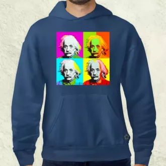 Pop art Einstein v8 férfi pulóver
