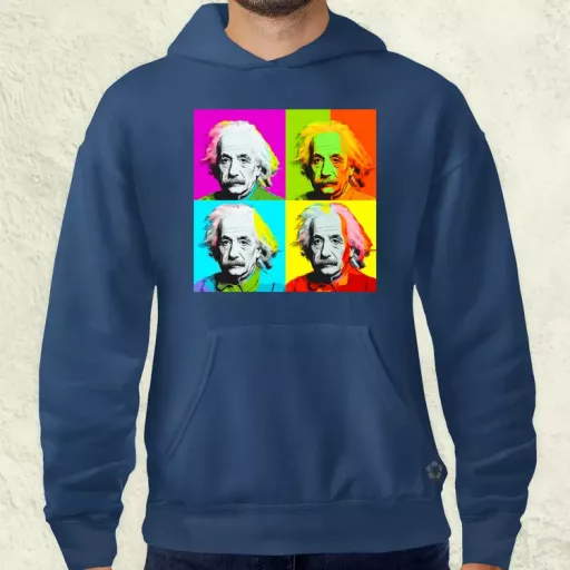 Pop art Einstein v8 férfi pulóver