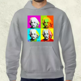 Pop art Einstein v8 férfi pulóver