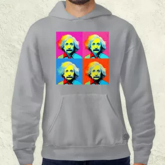 Pop art Einstein v9 férfi pulóver