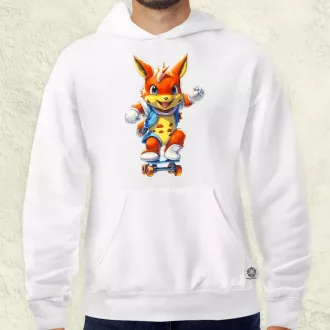 Retró Pokémon fanart v3 férfi pulóver