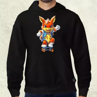 Retró Pokémon fanart v3 férfi pulóver