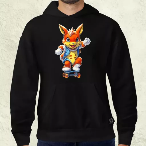 Retró Pokémon fanart v3 férfi pulóver