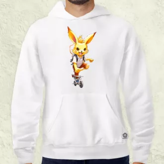 Retró Pokémon fanart v4 férfi pulóver
