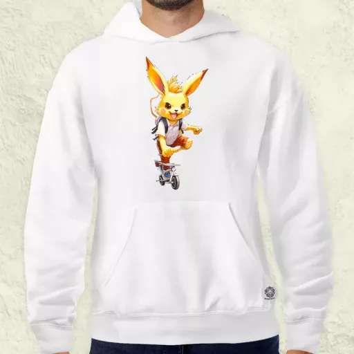 Retró Pokémon fanart v4 férfi pulóver