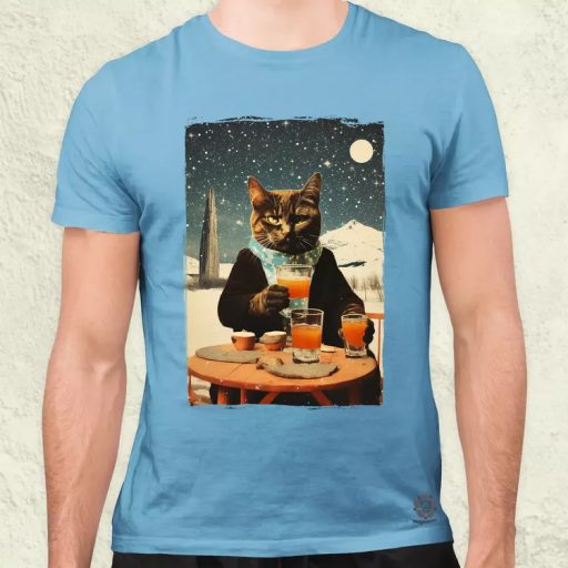 Téli sörözés v1 férfi póló