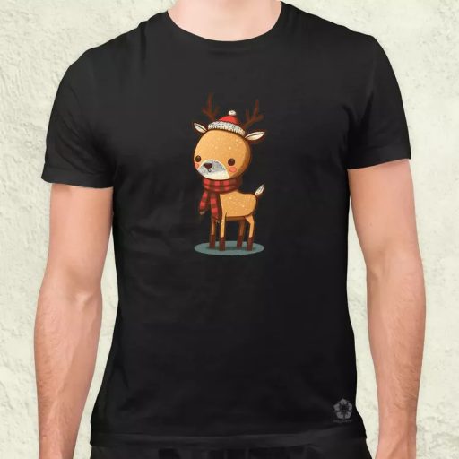 Xmas Szarvas v2 férfi póló