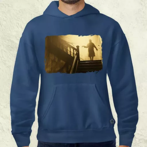 Vintage horror jelenet v2 férfi pulóver