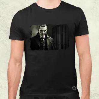 Vintage horror jelenet v4 férfi póló