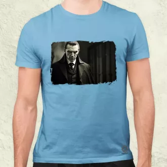 Vintage horror jelenet v4 férfi póló