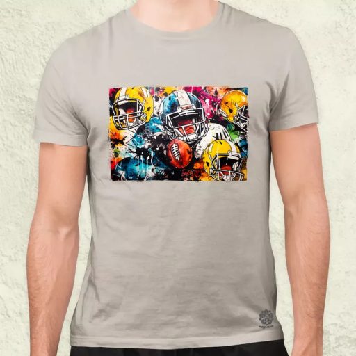 Amerikai foci graffiti v1 férfi póló