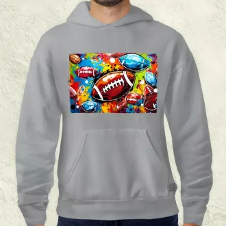 Amerikai foci graffiti v2 férfi pulóver