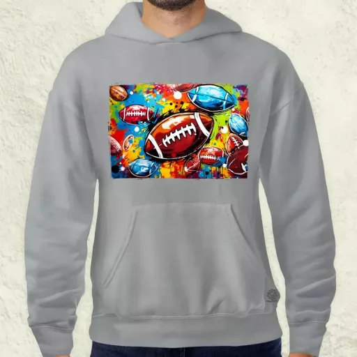 Amerikai foci graffiti v2 férfi pulóver