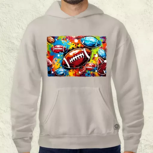 Amerikai foci graffiti v2 férfi pulóver