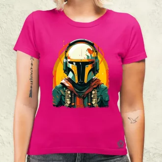 Anime Boba Fett fanart v3 női póló