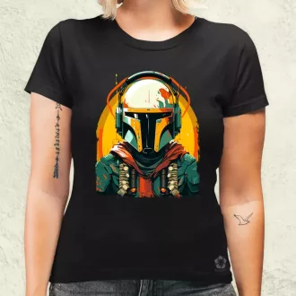 Anime Boba Fett fanart v3 női póló