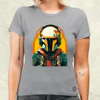 Anime Boba Fett fanart v3 női póló