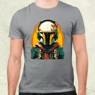 Anime Boba Fett fanart v3 férfi póló